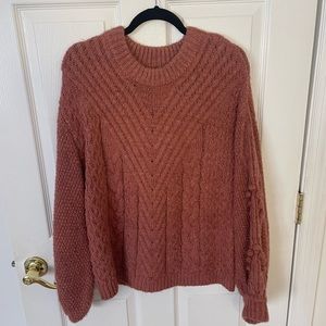 Saylor pink sweater